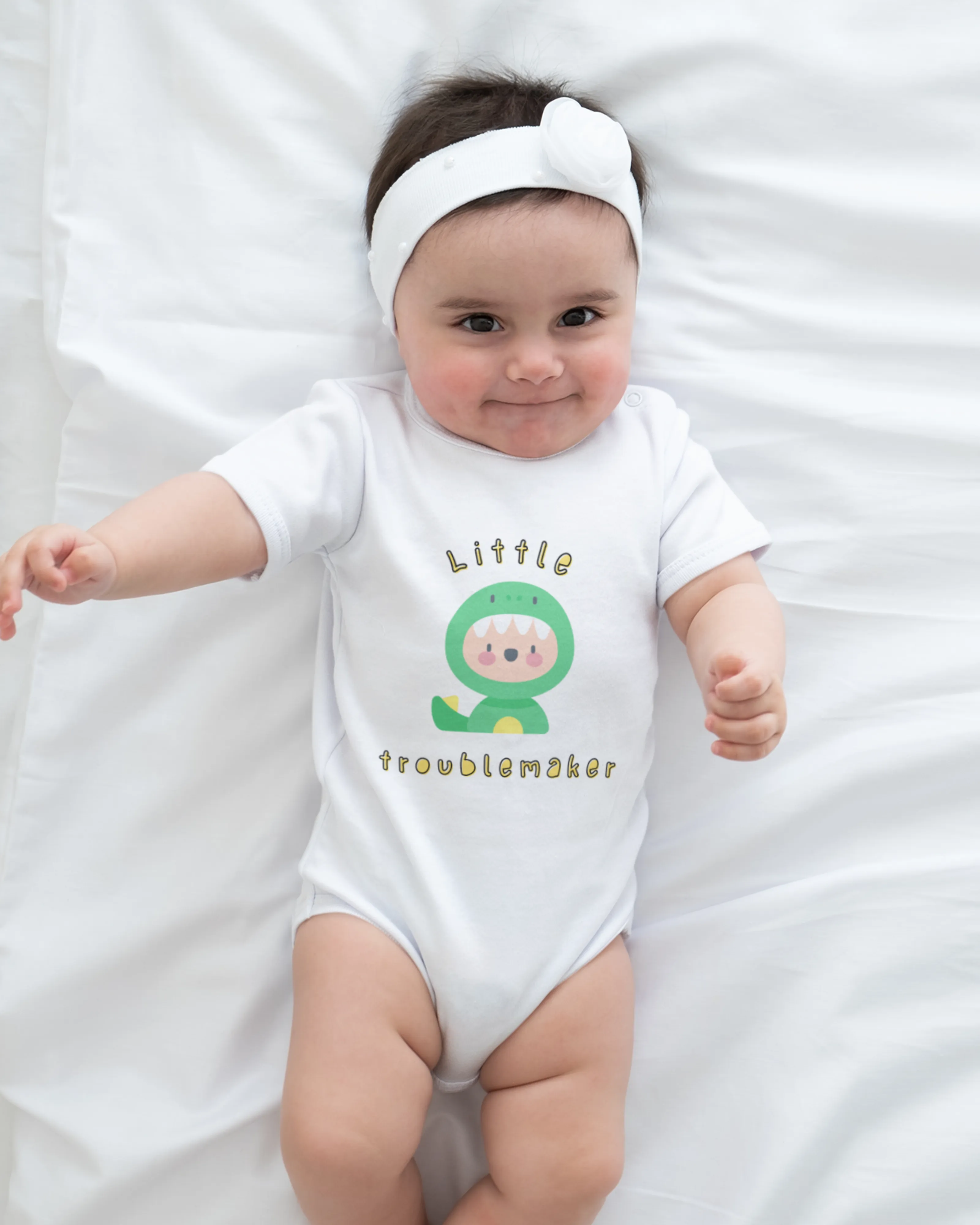 Little Troublemaker - Baby Rompers