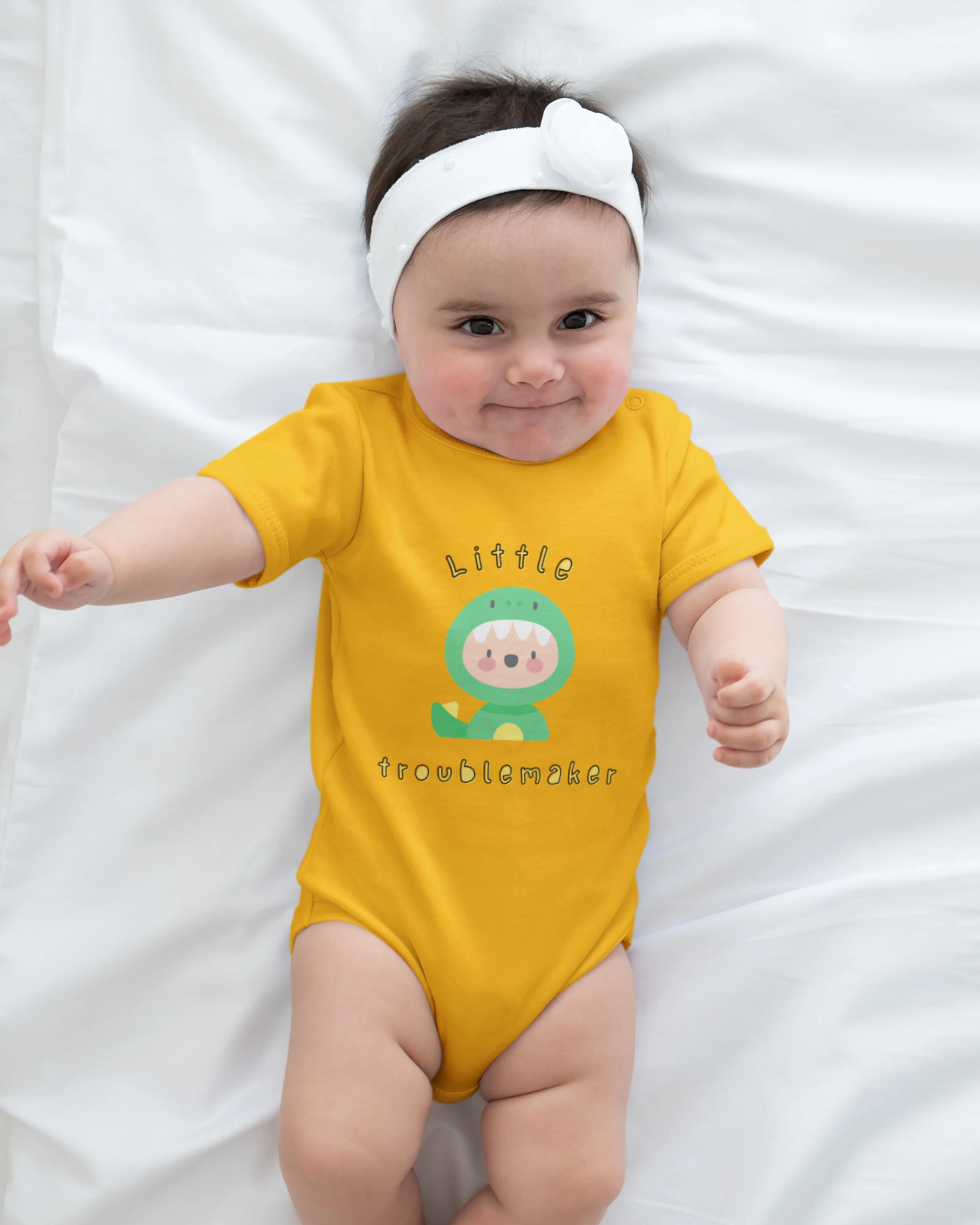 Little Troublemaker - Baby Rompers