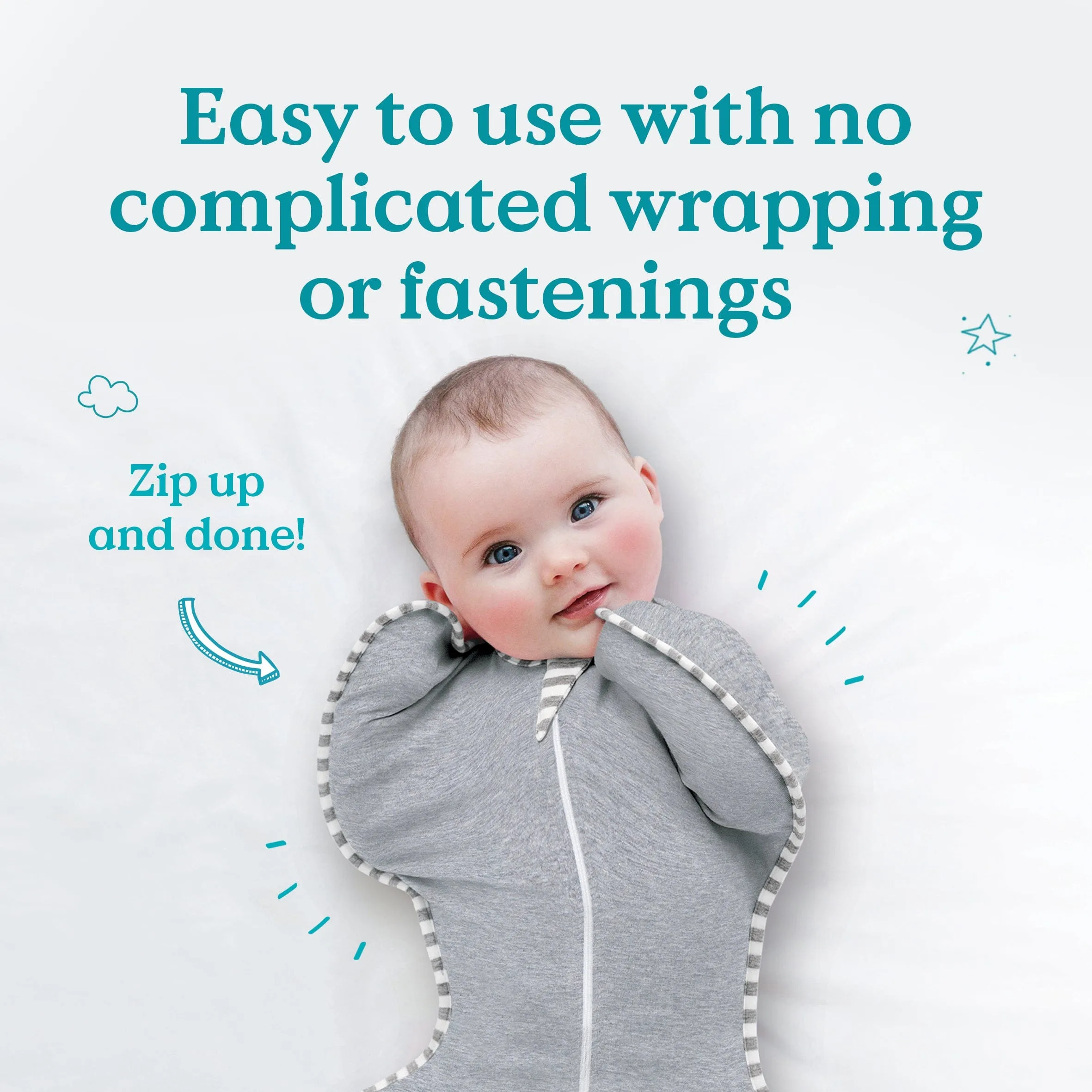 Love to Swaddle Up All Seasons Cotton Medium Olive