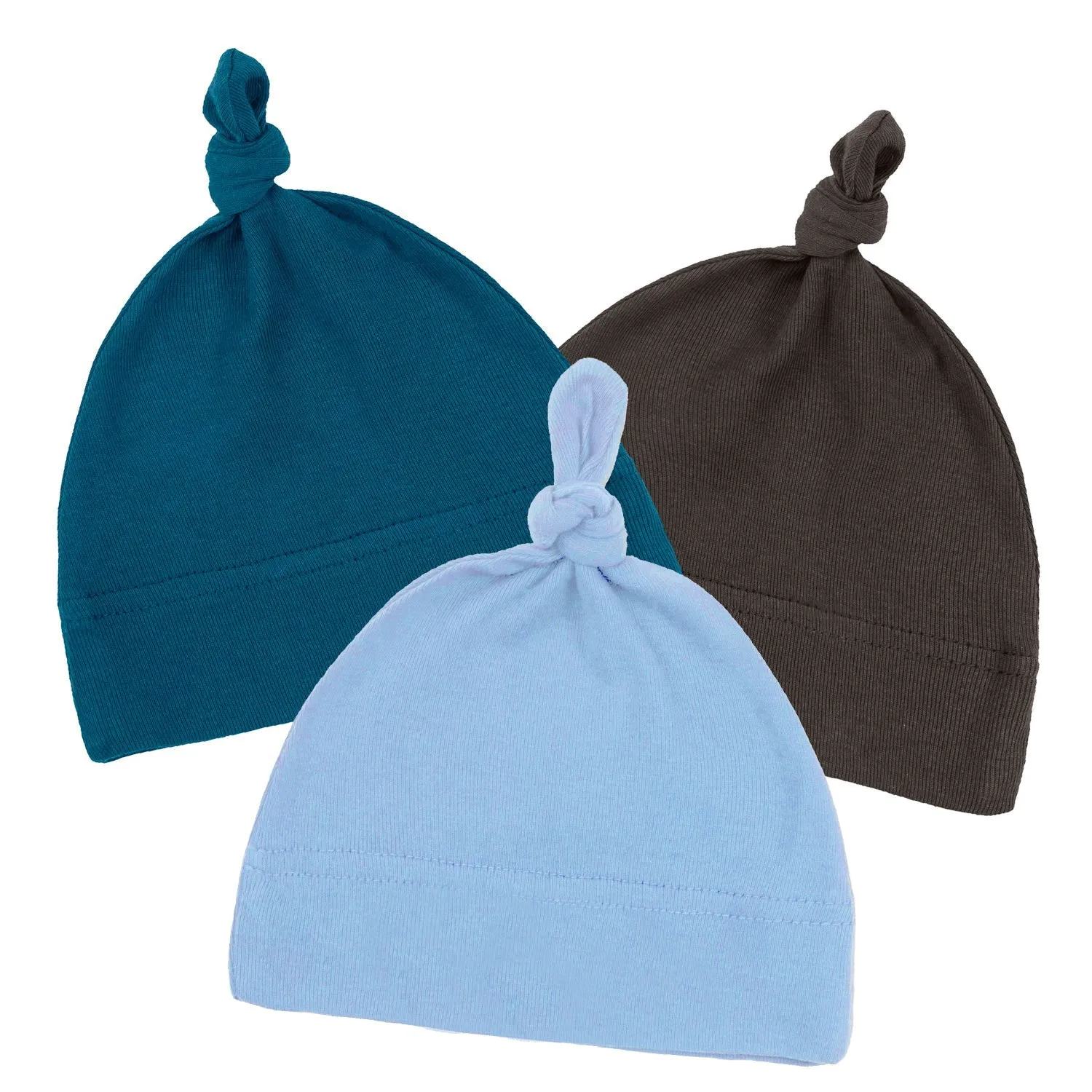 Mato & Hash Blanks - Baby Hat w/ Adjustable Top Knot