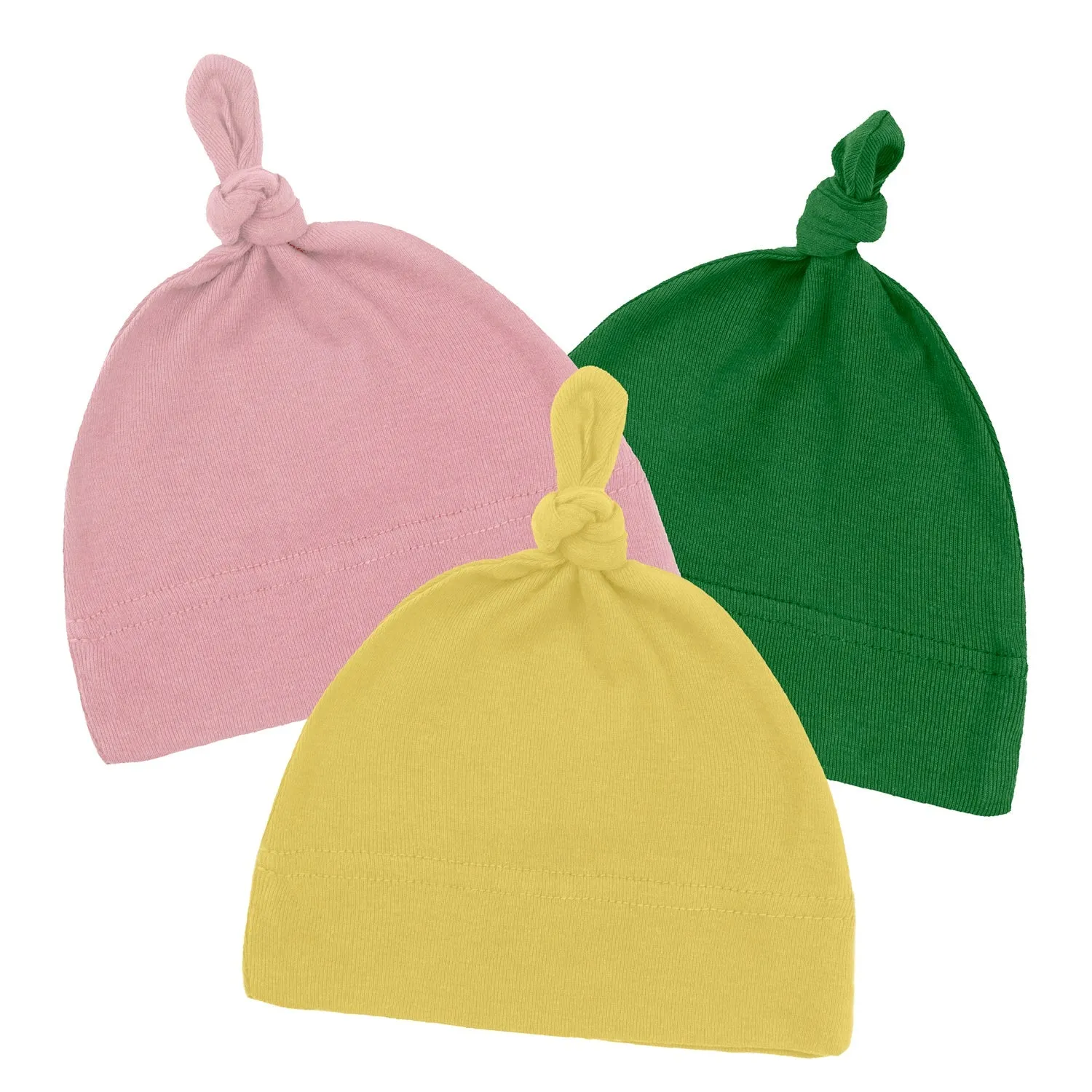 Mato & Hash Blanks - Baby Hat w/ Adjustable Top Knot
