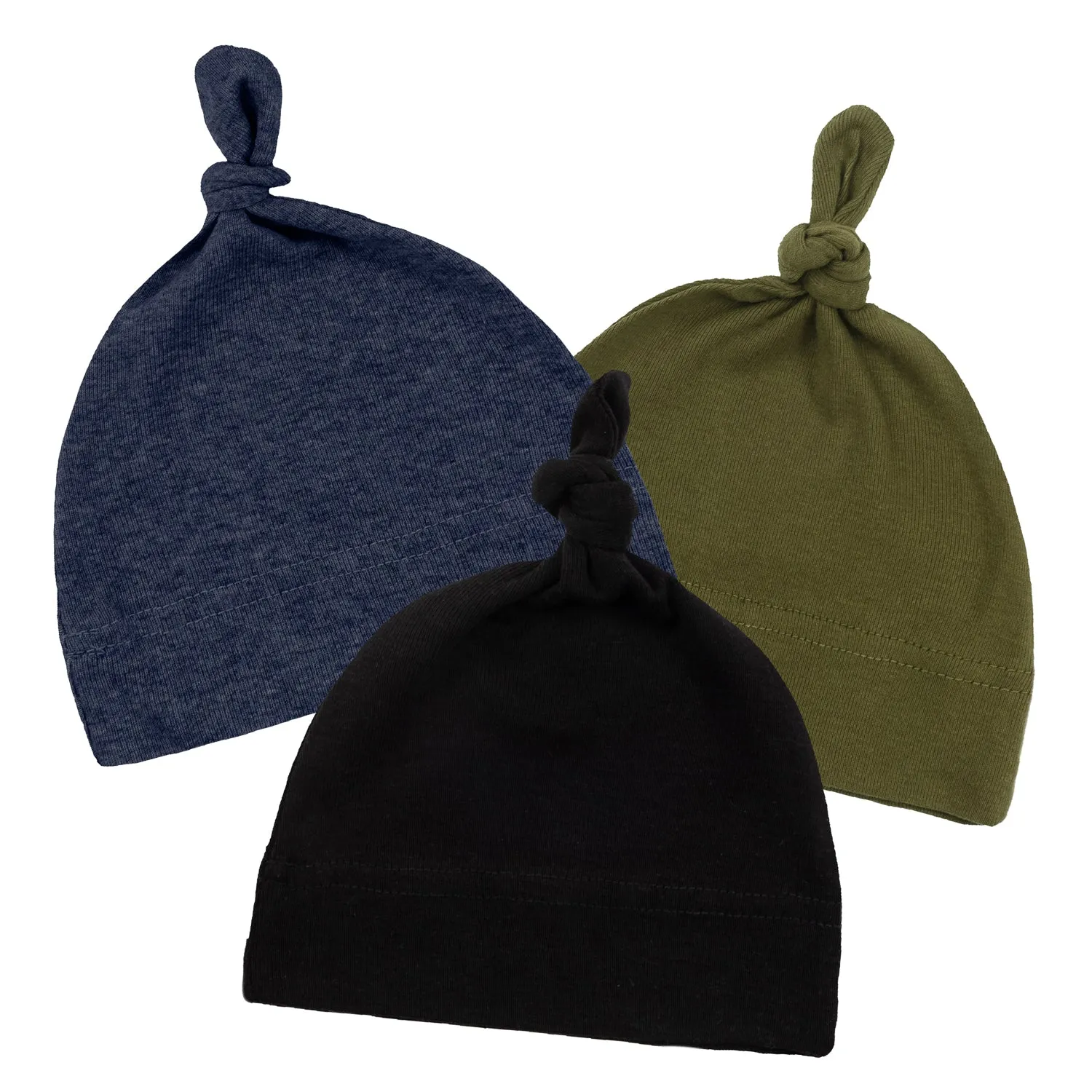 Mato & Hash Blanks - Baby Hat w/ Adjustable Top Knot