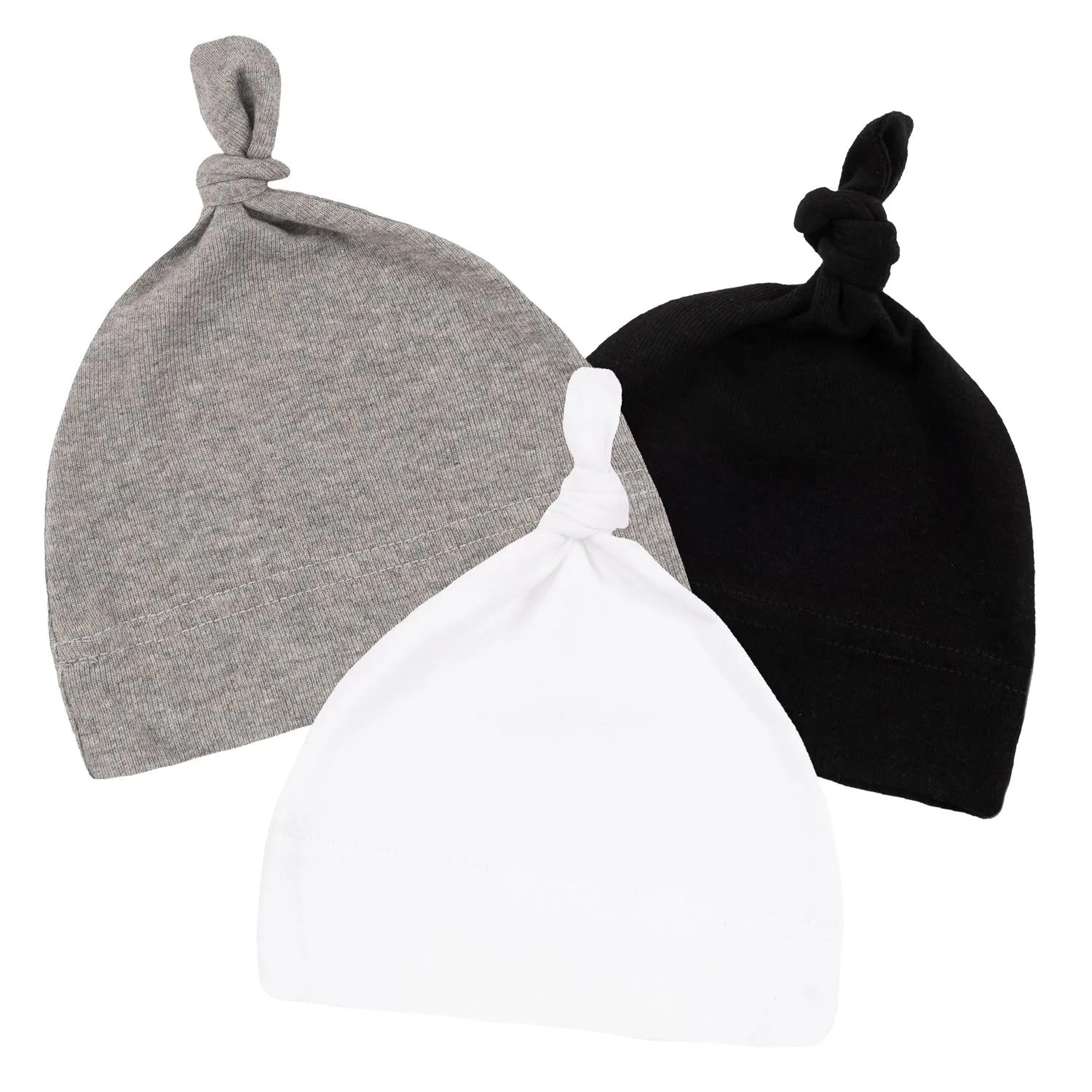 Mato & Hash Blanks - Baby Hat w/ Adjustable Top Knot
