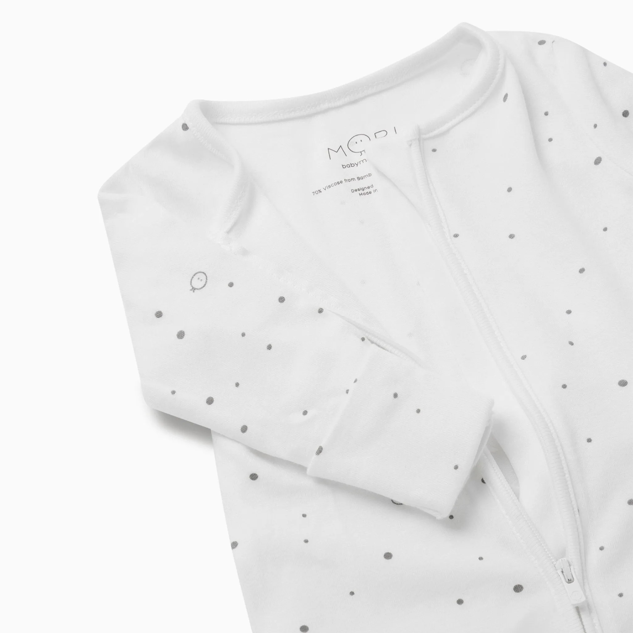 MORI Mascot Zip-Up Sleepsuit