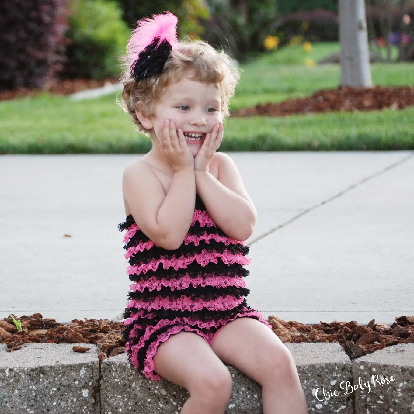 Multicolor Petti Rompers