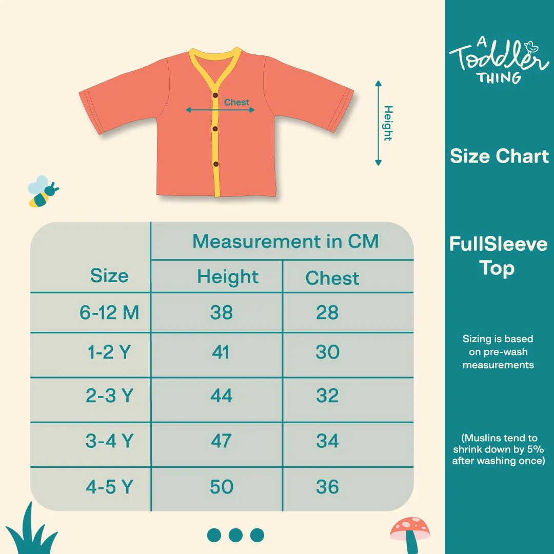 On The Road - Muslin Full Sleeve Sleep Suit for babies and kids (Unisex)