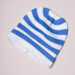 Organic Baby Hats, Handmade in Stripe Colors