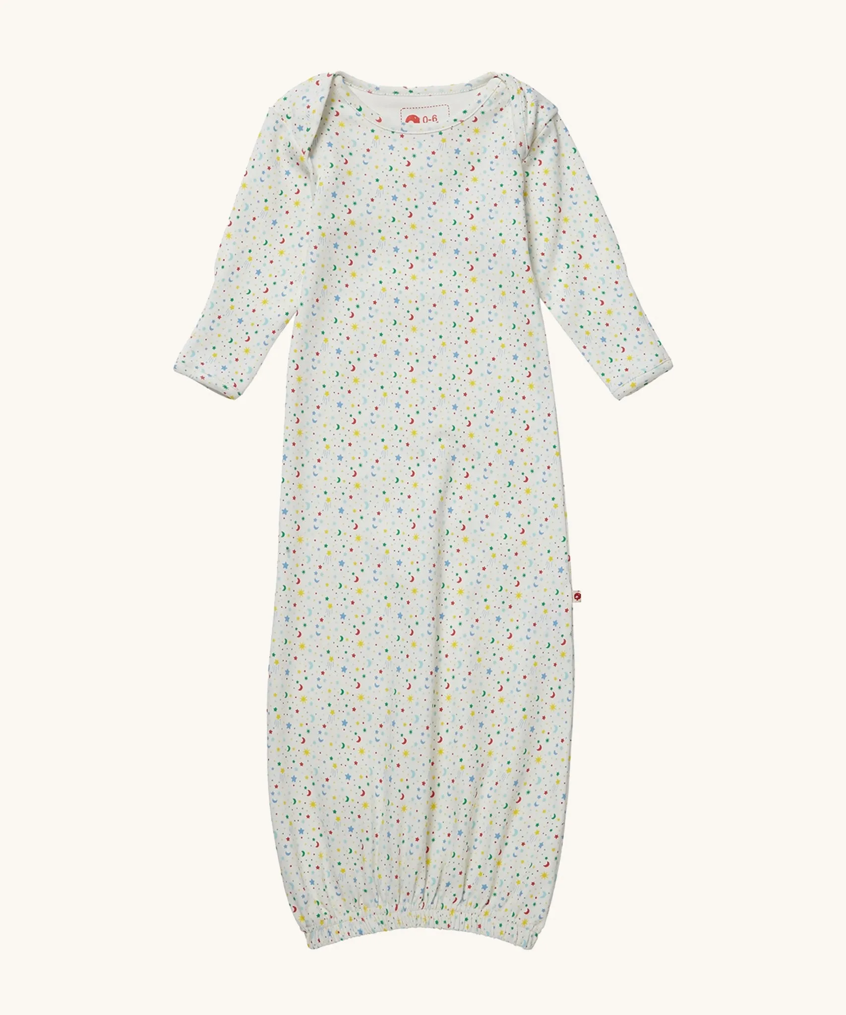 Piccalilly Ditsy Star Baby Nightgown