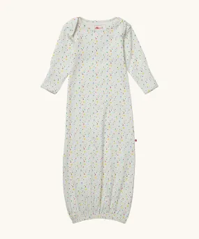 Piccalilly Ditsy Star Baby Nightgown