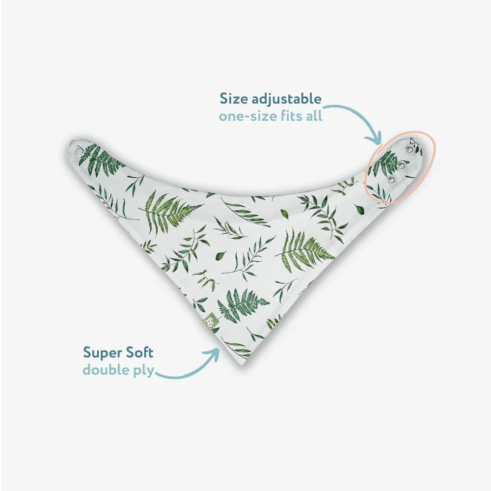 Playful Pandas Bib