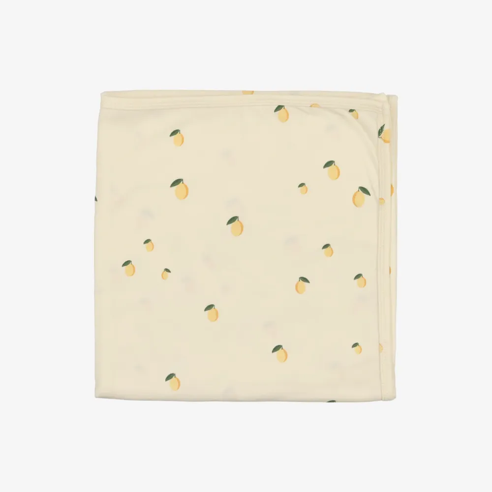 Printed Fruit Take Home Sets - Ivory-lemon