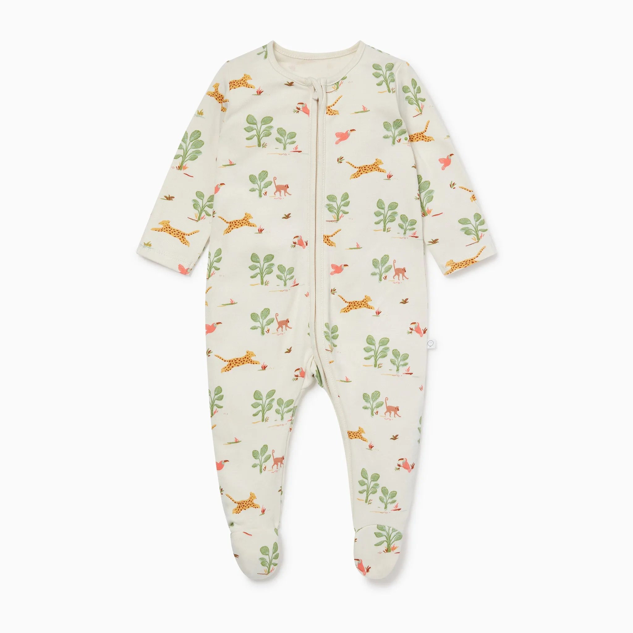Rainforest Clever Zip Sleepsuit