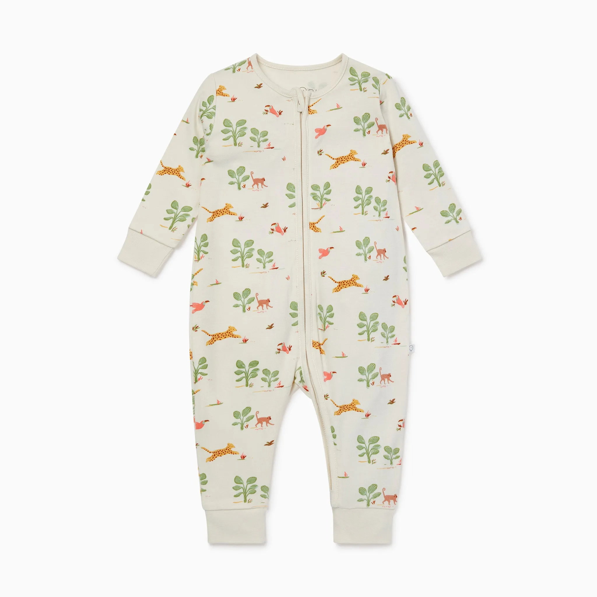 Rainforest Clever Zip Sleepsuit