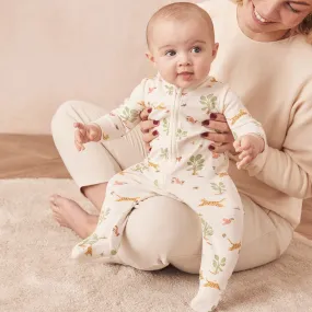 Rainforest Clever Zip Sleepsuit