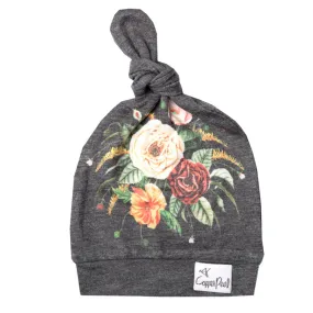 Raven Top Knot Hat