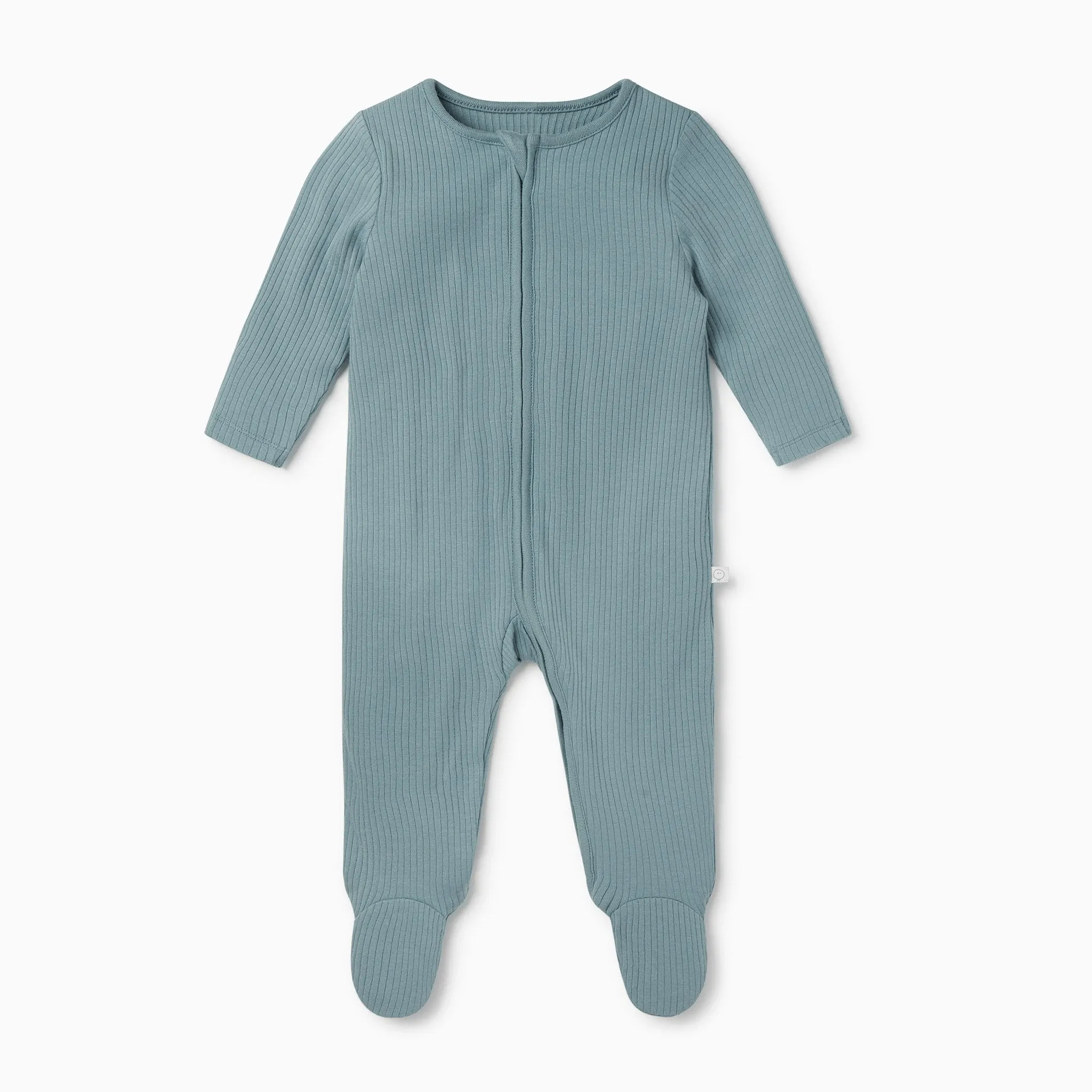 Ribbed Zip-Up Sleepsuit