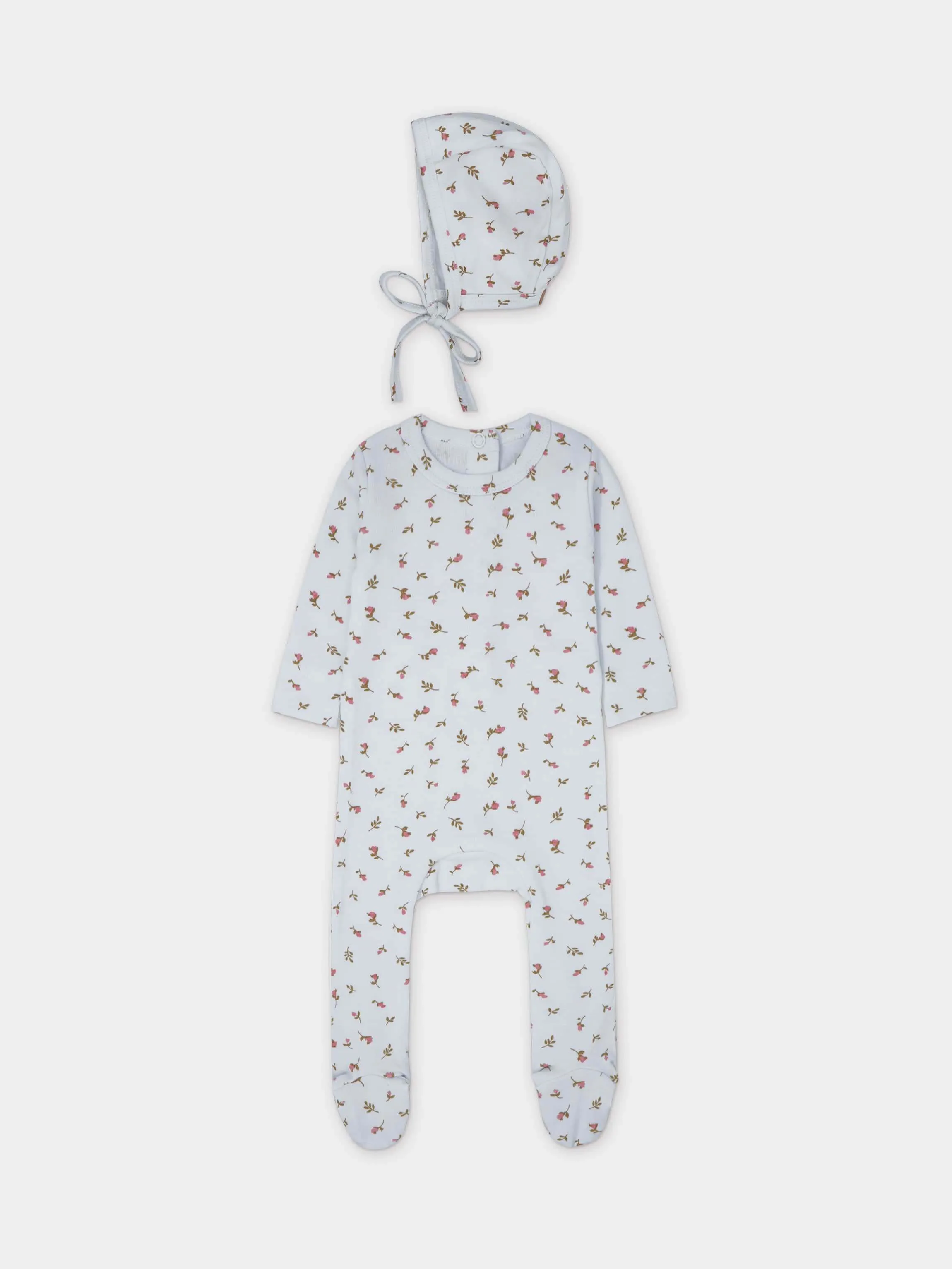 Rose Layette Set-Pink