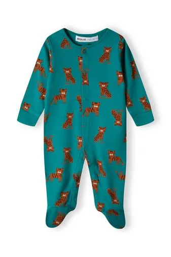 Sleepsuit Set (2 Sleepsuits) - Blue & Stripe