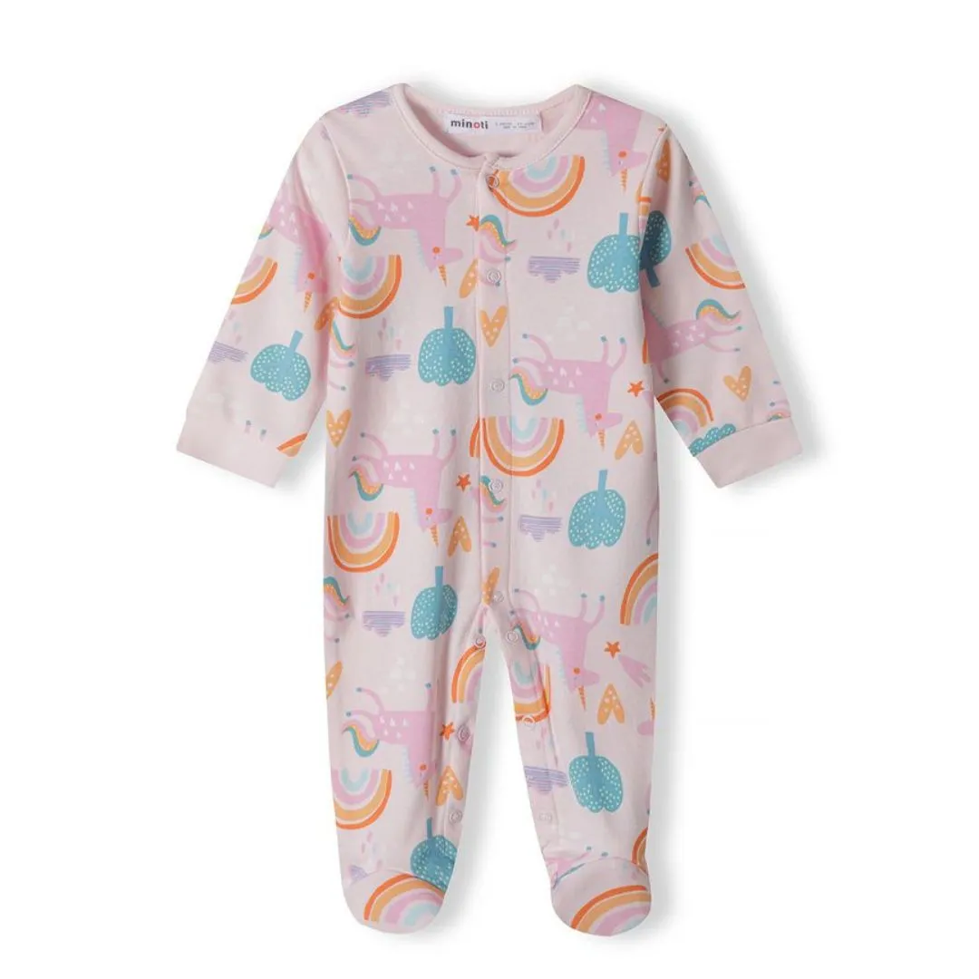 Sleepsuit Set (4 Sleepsuits) - Unicorns