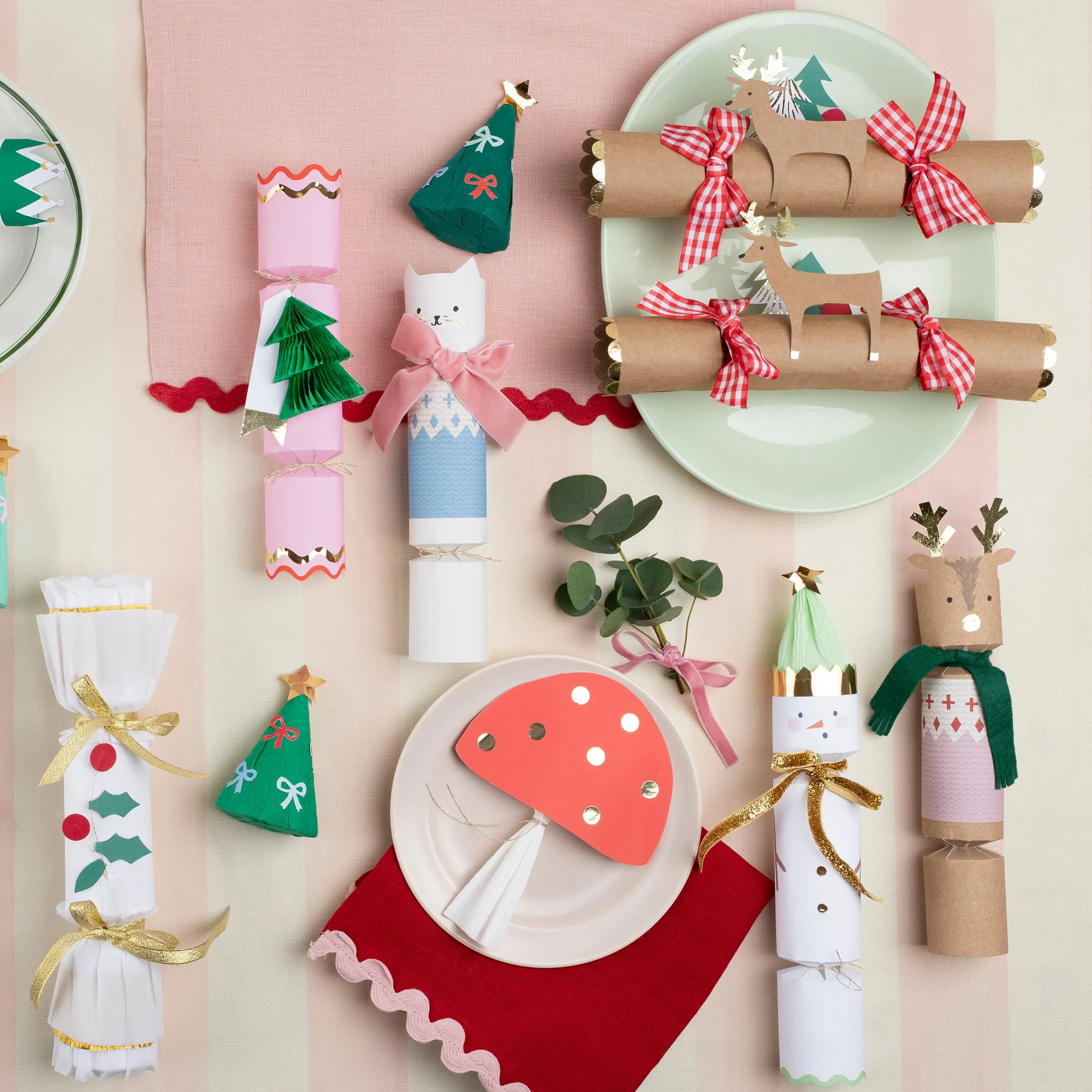 Snowmen Crackers (x 6)