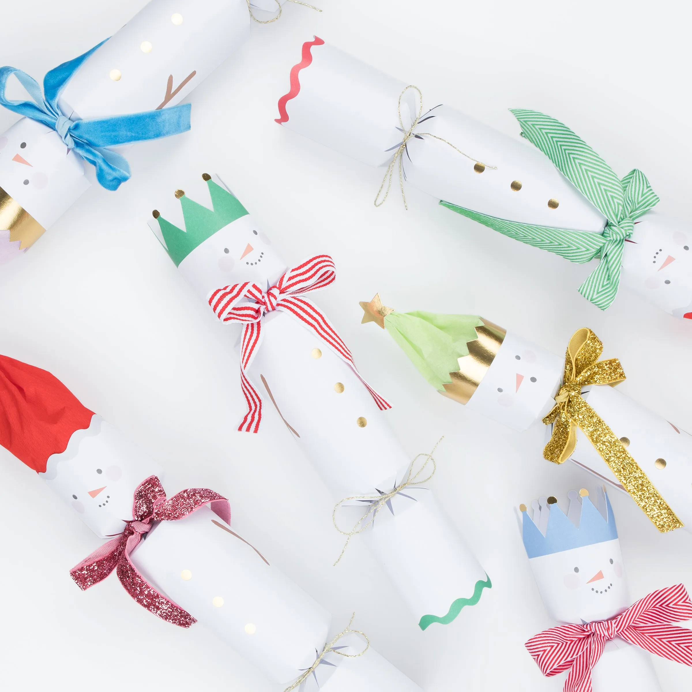 Snowmen Crackers (x 6)