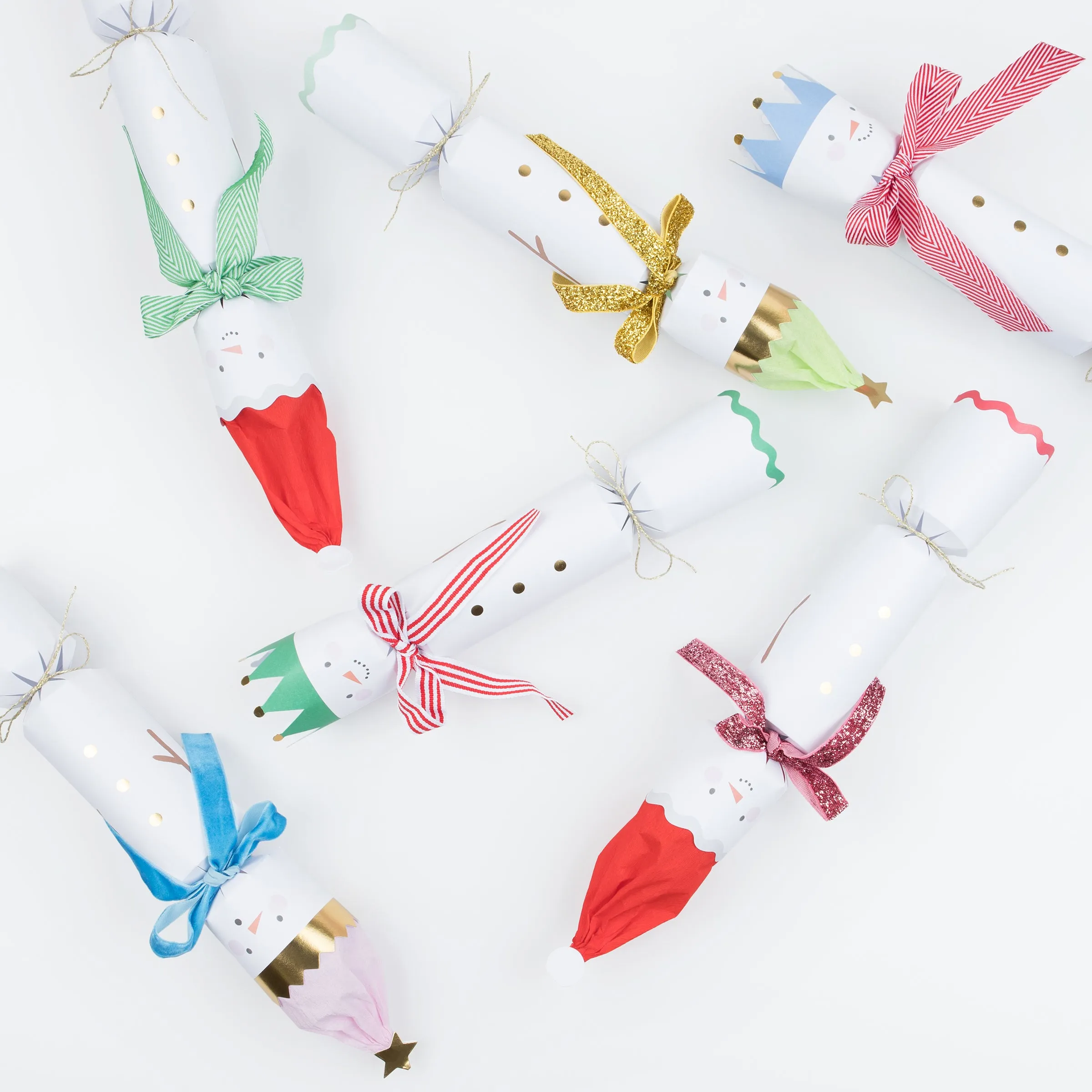 Snowmen Crackers (x 6)