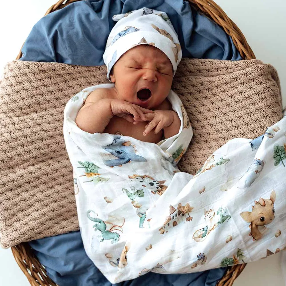 Snugglehunny - Dragon Organic Muslin Wrap