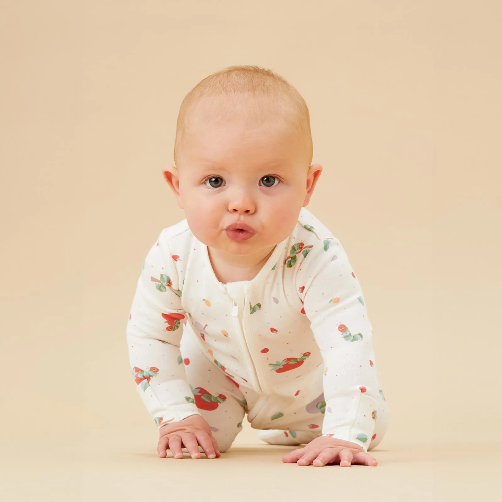 The Very Hungry Caterpillar Clever Zip Sleepsuit