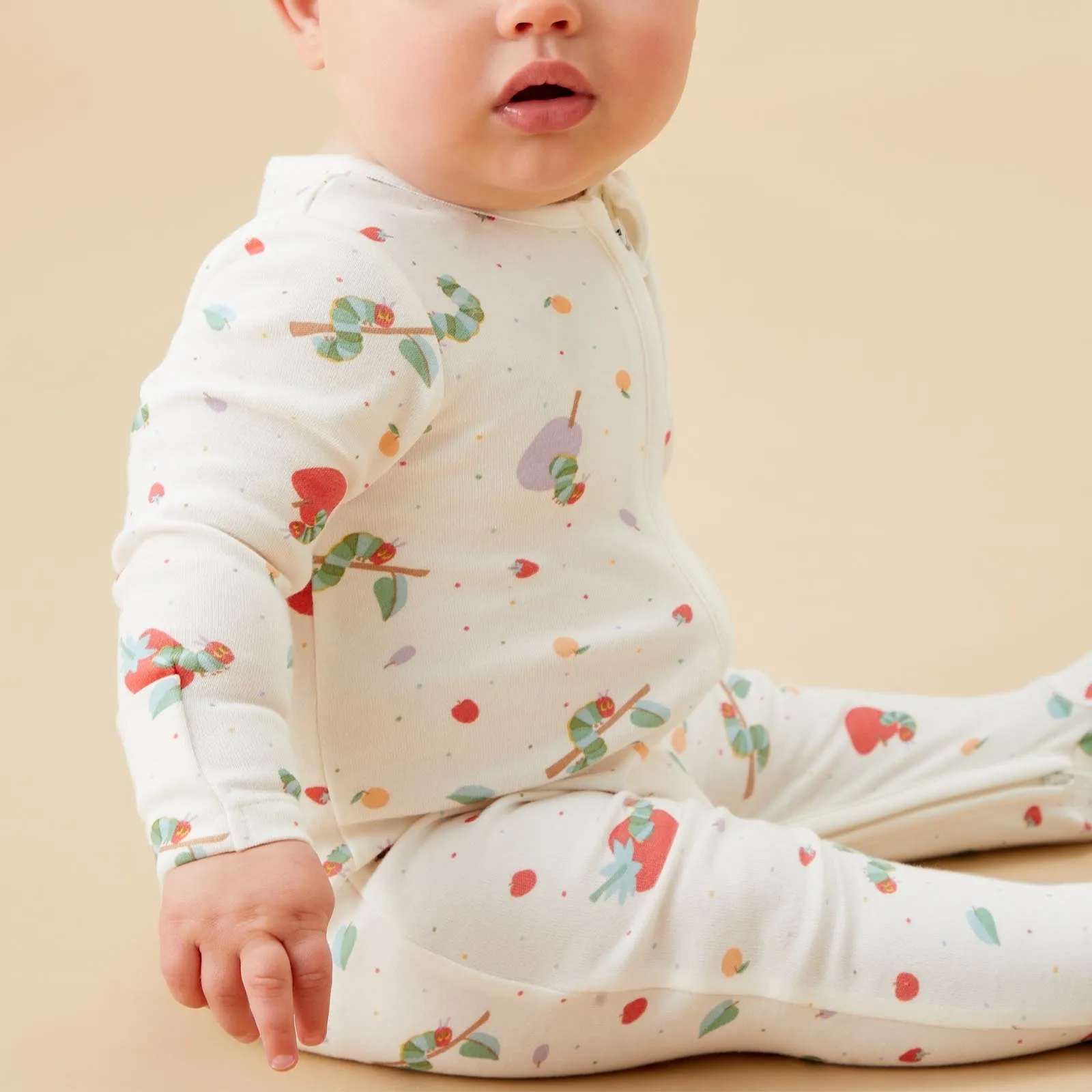 The Very Hungry Caterpillar Clever Zip Sleepsuit