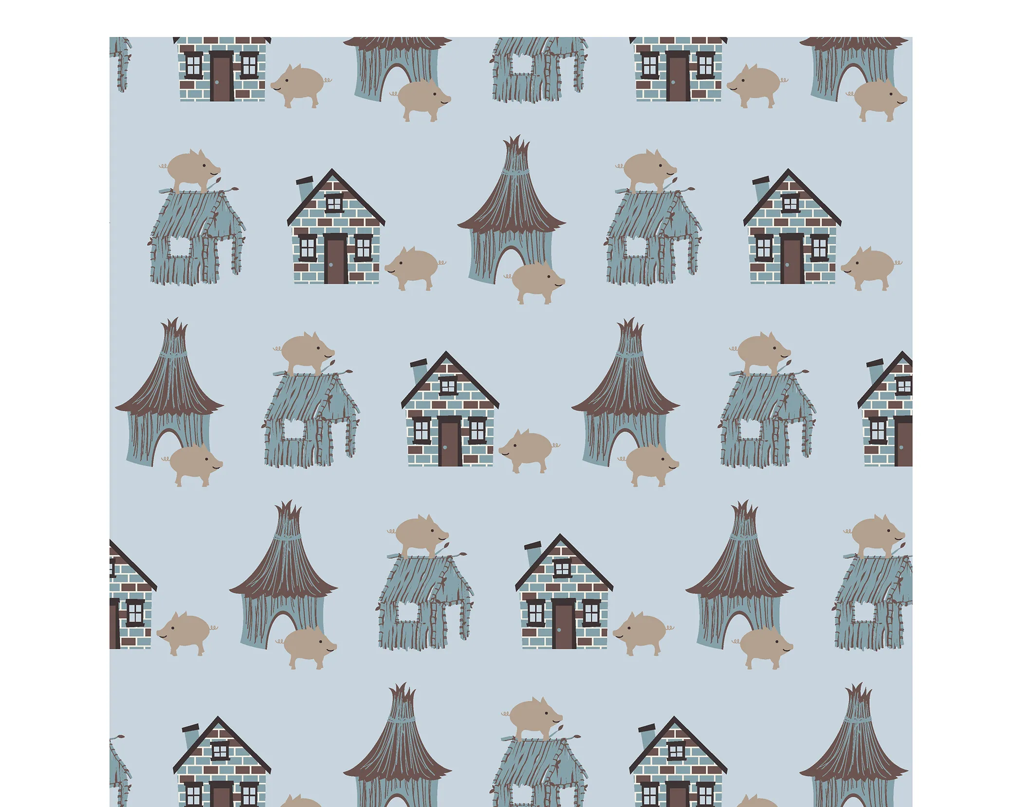 Three Little Pigs Convertible Gown & Hat