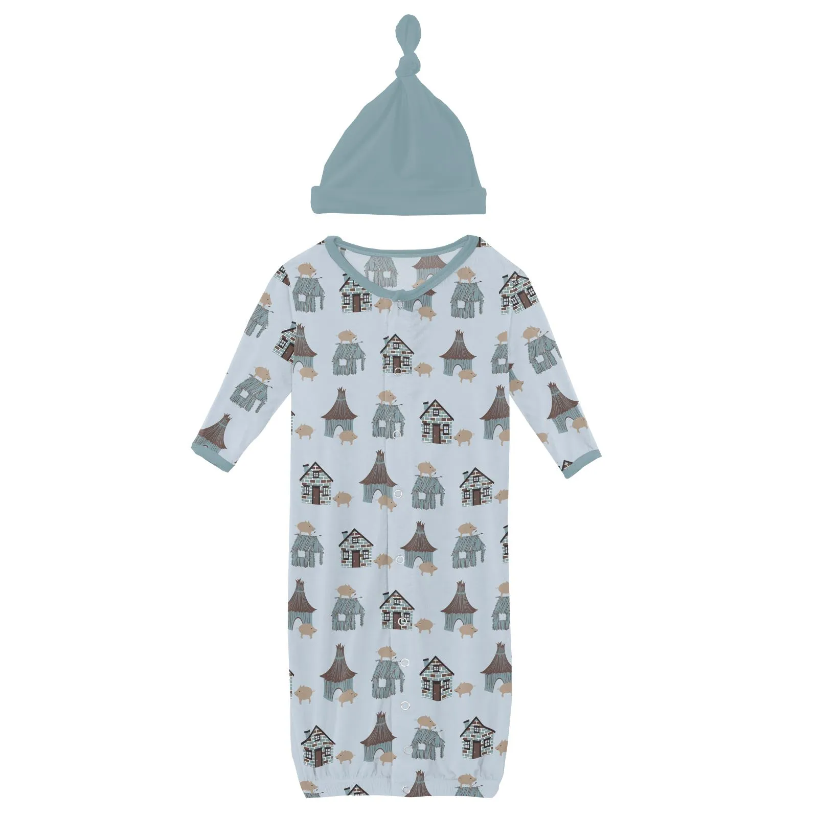 Three Little Pigs Convertible Gown & Hat