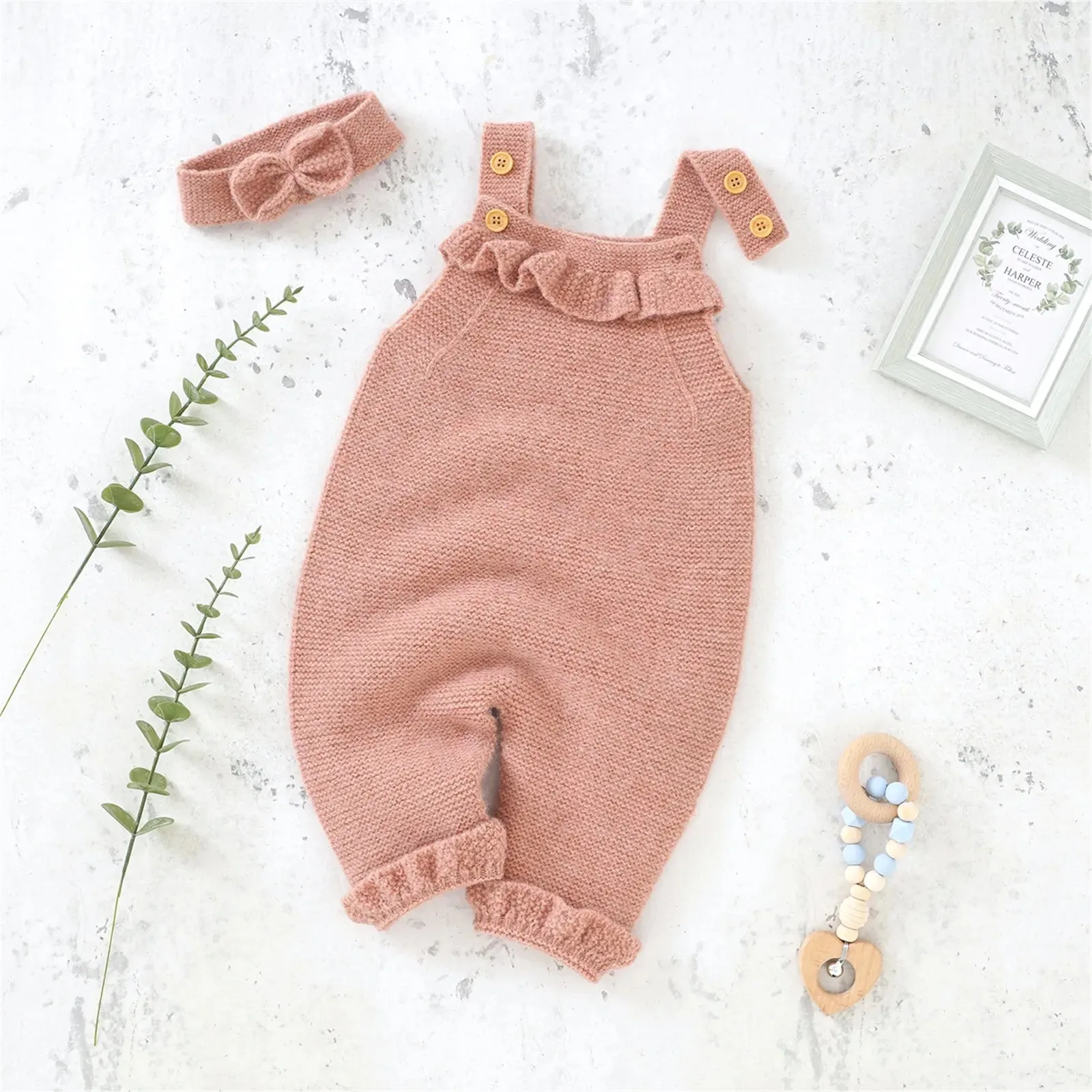 Toddler Baby Girl Autumn Winter Rompers Outfit