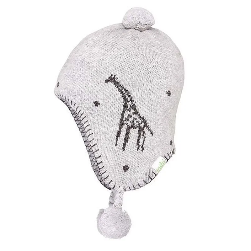 Toshi - Organic Earmuff Story - Giraffe