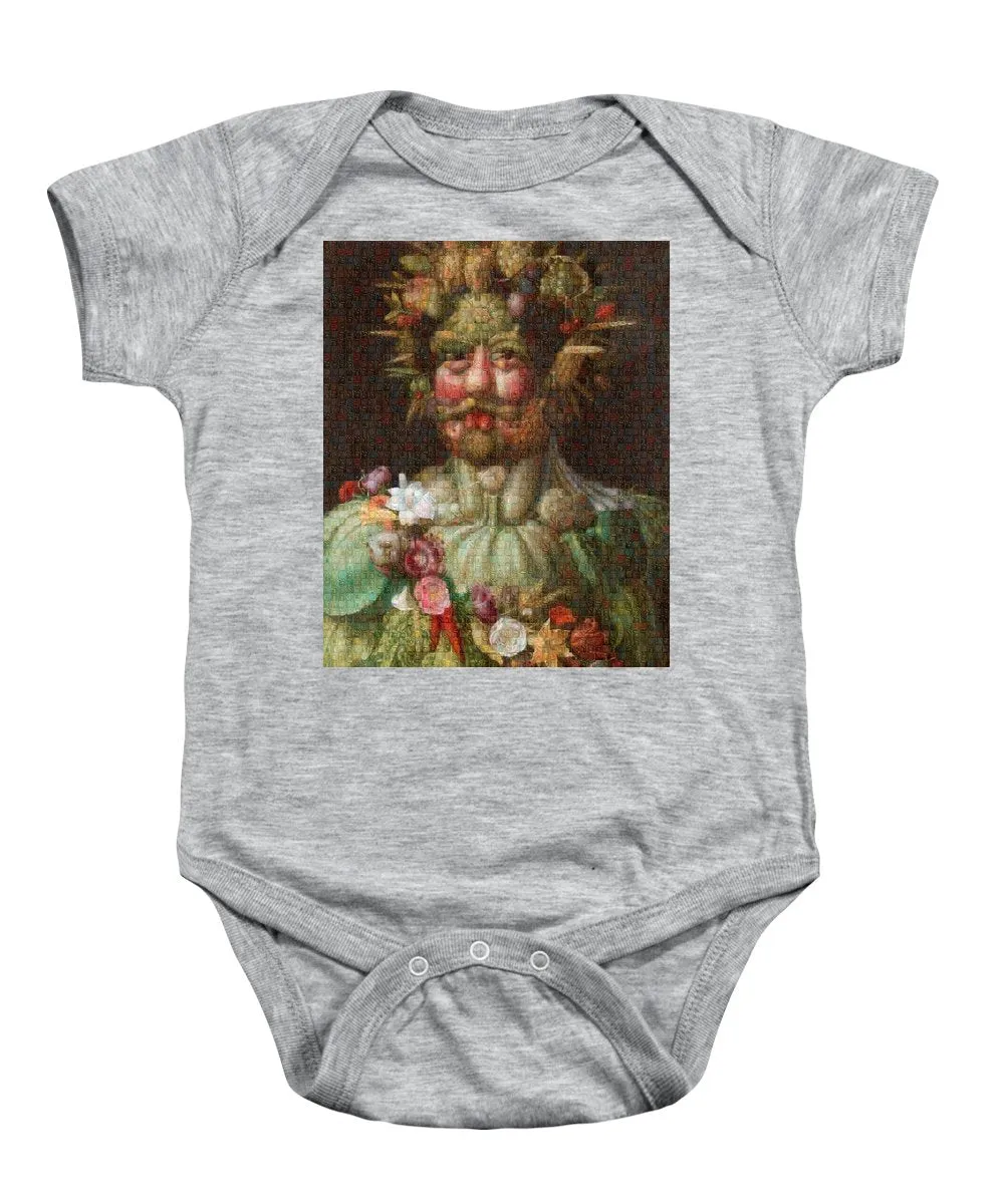 Tribute to Arcimboldo - 1 - Baby Onesie