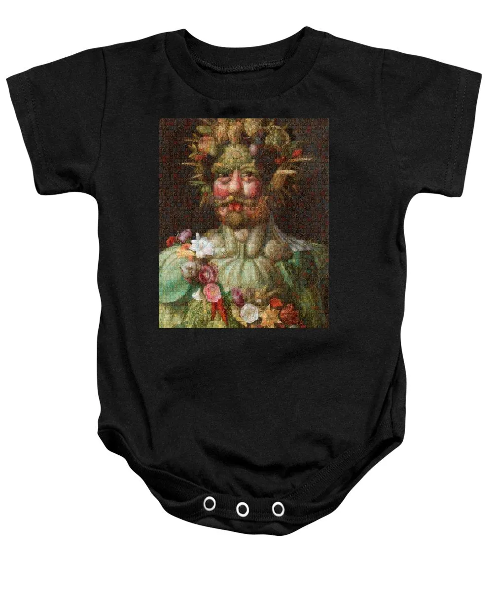 Tribute to Arcimboldo - 1 - Baby Onesie