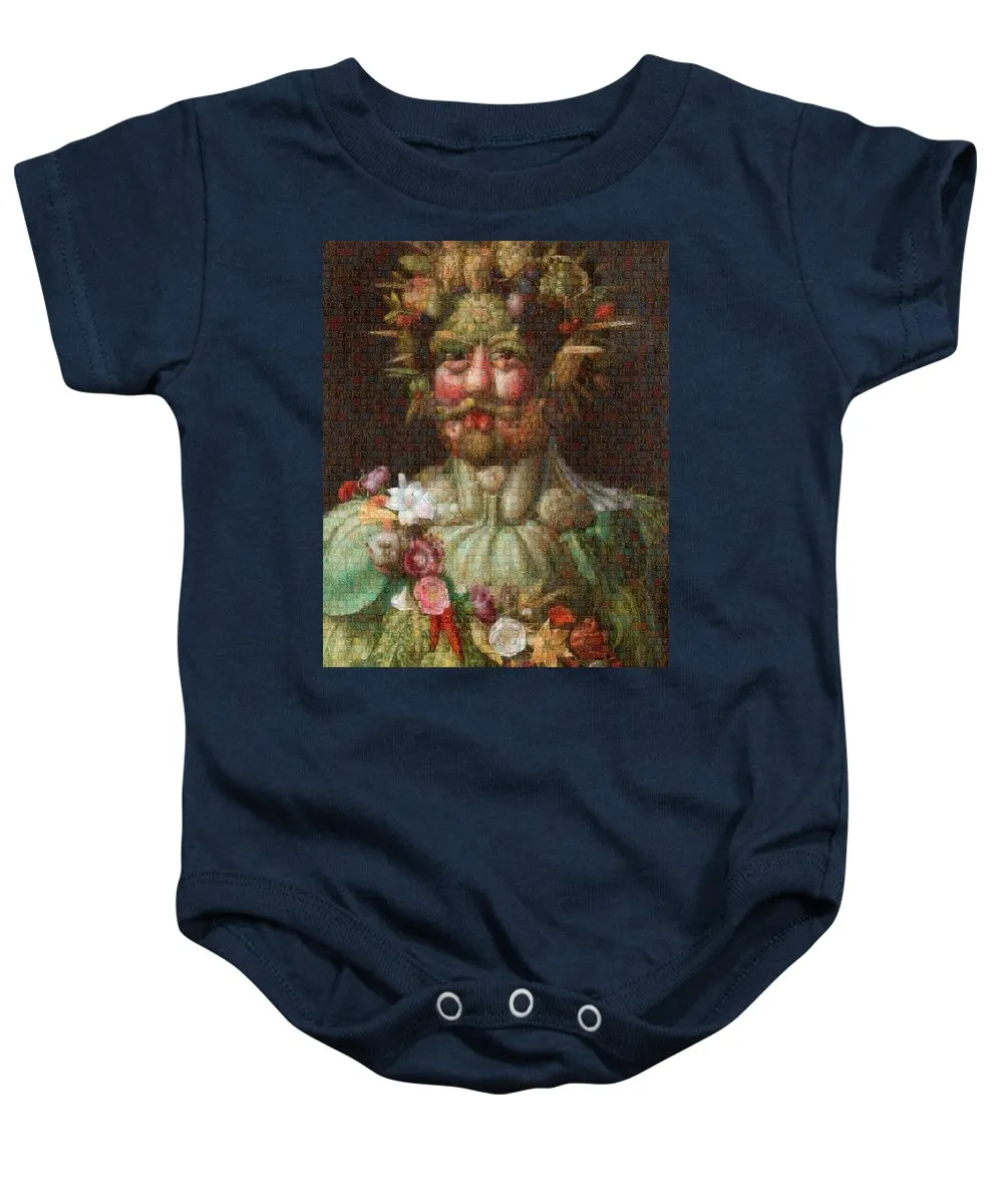 Tribute to Arcimboldo - 1 - Baby Onesie