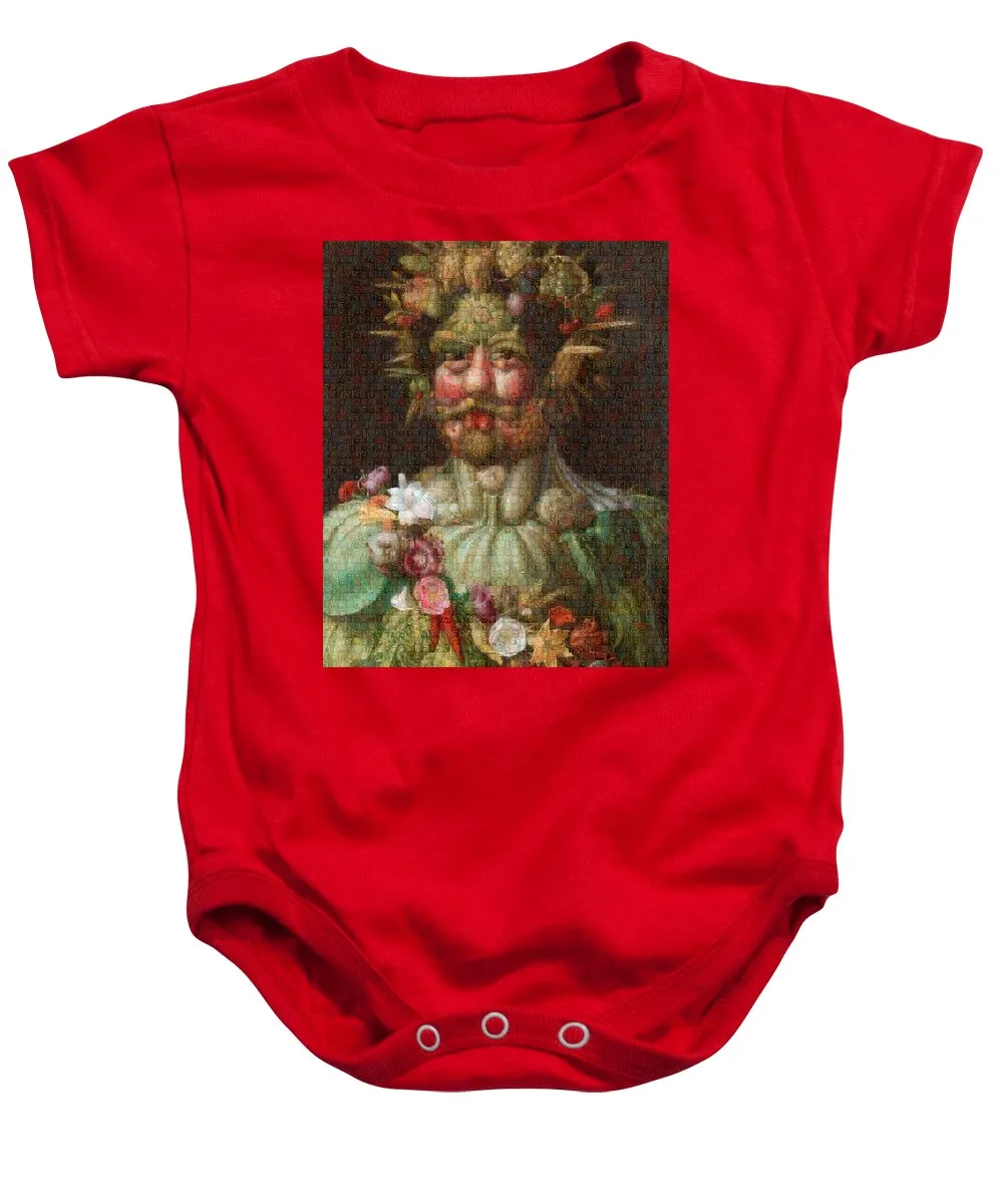 Tribute to Arcimboldo - 1 - Baby Onesie