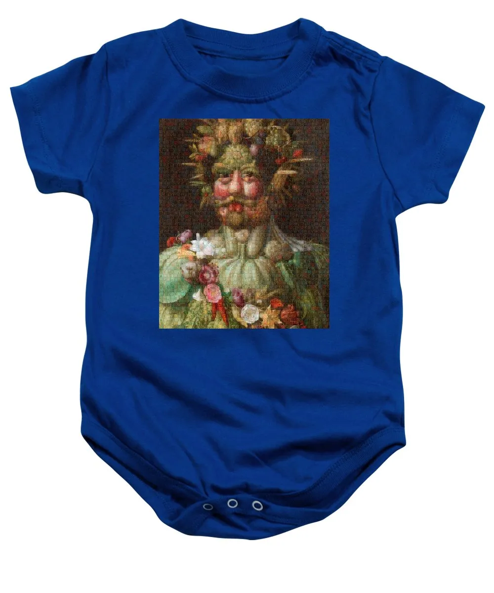 Tribute to Arcimboldo - 1 - Baby Onesie