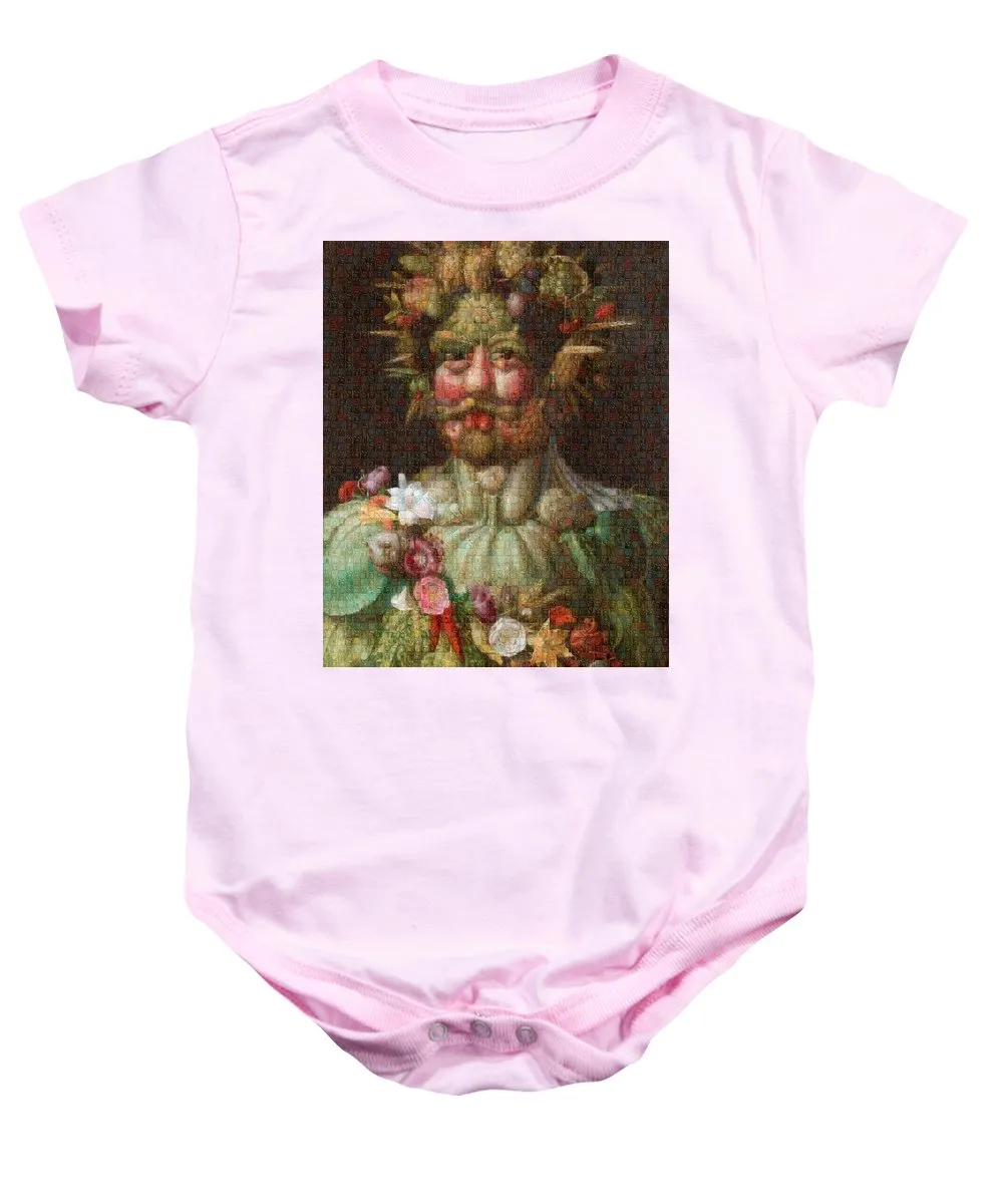 Tribute to Arcimboldo - 1 - Baby Onesie