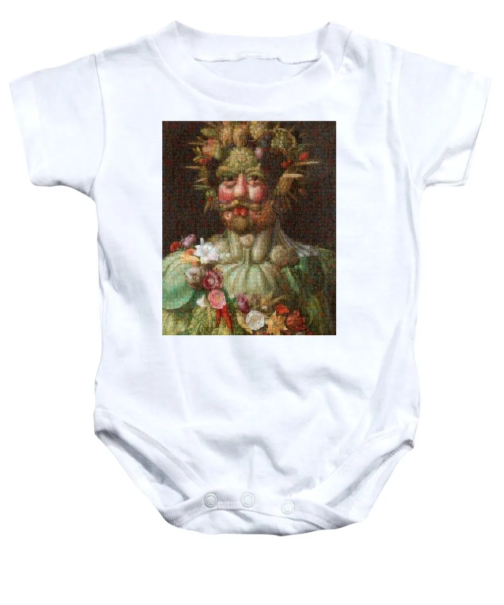 Tribute to Arcimboldo - 1 - Baby Onesie