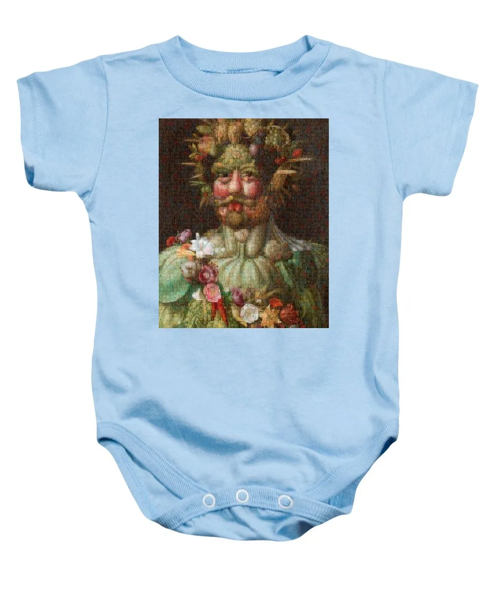 Tribute to Arcimboldo - 1 - Baby Onesie