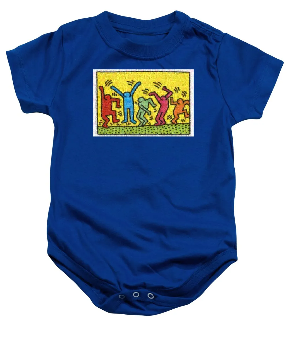 Tribute to Haring - Baby Onesie