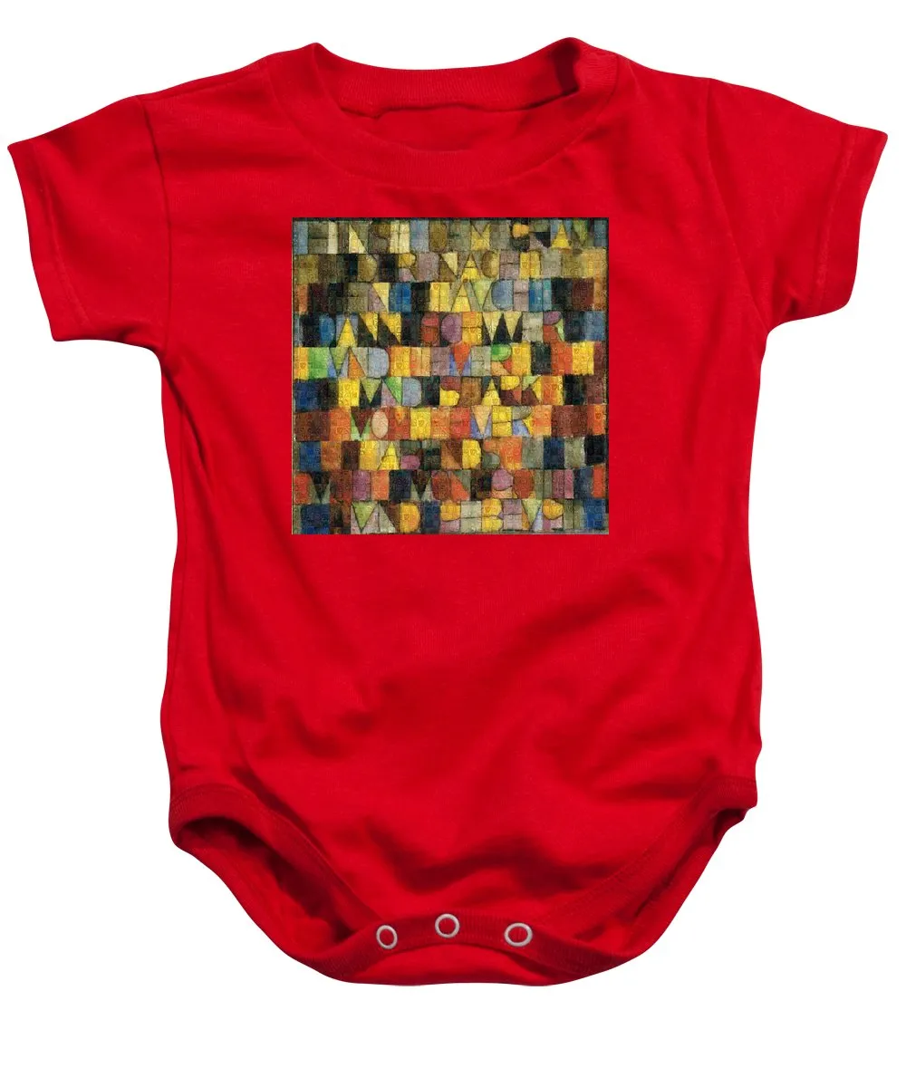 Tribute to Klee - 2 - Baby Onesie