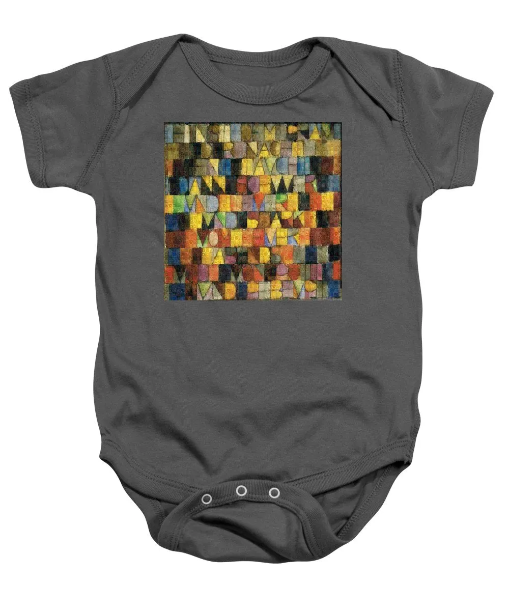 Tribute to Klee - 2 - Baby Onesie
