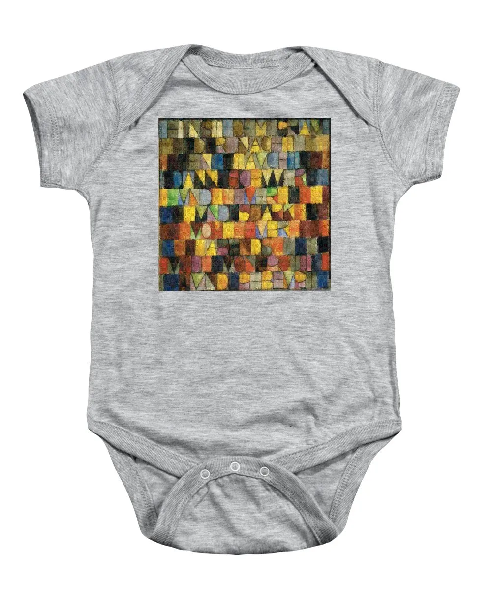 Tribute to Klee - 2 - Baby Onesie