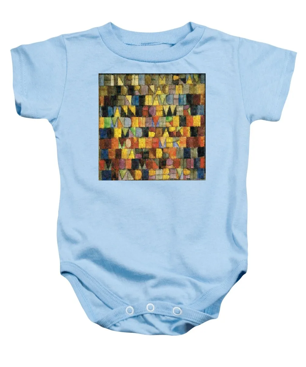 Tribute to Klee - 2 - Baby Onesie