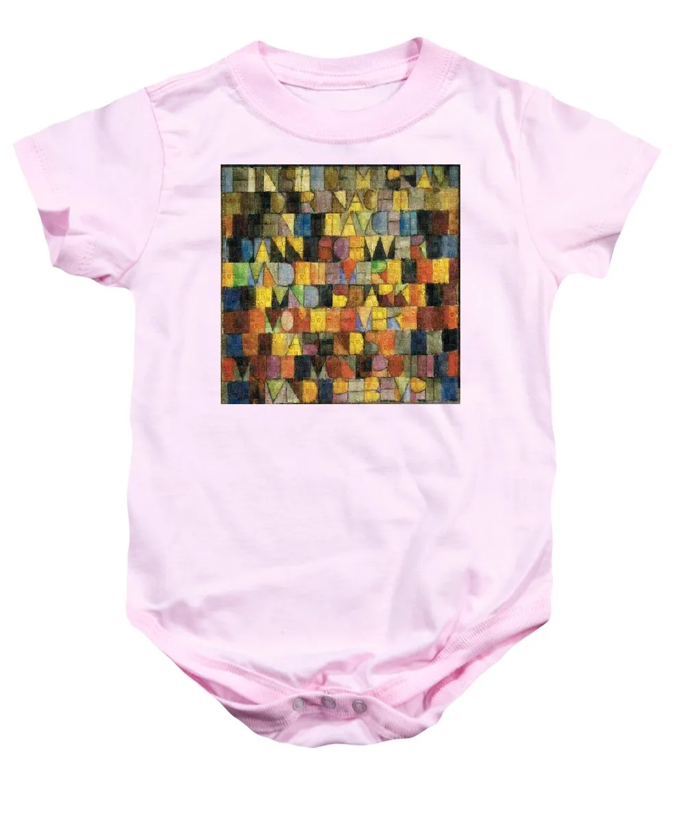 Tribute to Klee - 2 - Baby Onesie