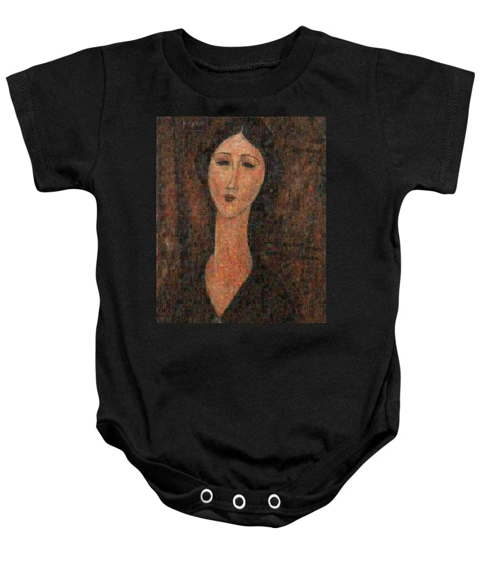 Tribute to Modigliani - 1 - Baby Onesie