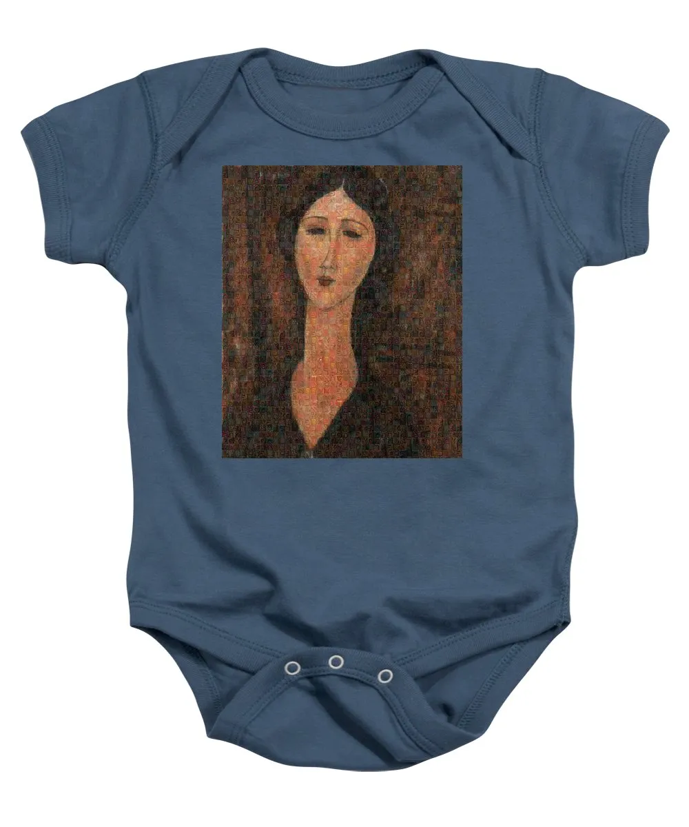 Tribute to Modigliani - 1 - Baby Onesie