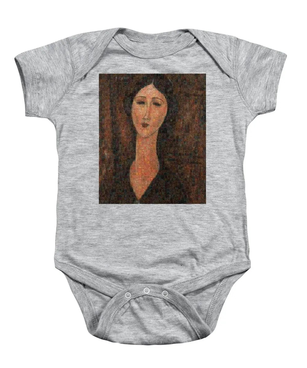 Tribute to Modigliani - 1 - Baby Onesie